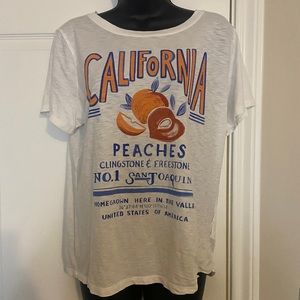 J. Crew Graphic Tee 🍑